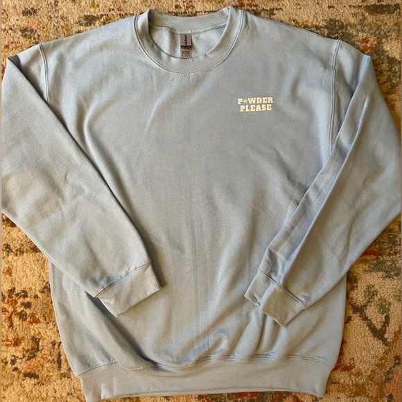 Gildan Unisex Fleece-back Snowboard Sweatshirt - Picture 2 of 6